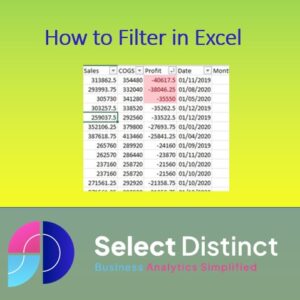 How to Filter in Excel title screen