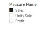 Dynamic Measure Slicer in Power BI