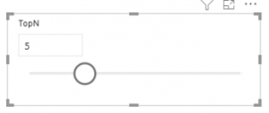 Slicer for the Top N selection in Power BI