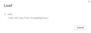Power BI loading data