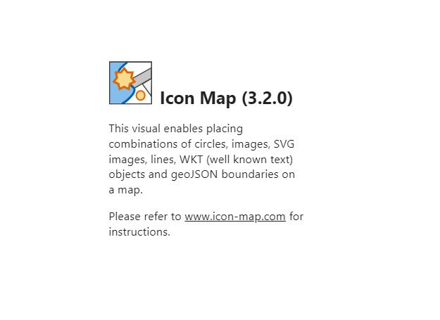 Icon map visual