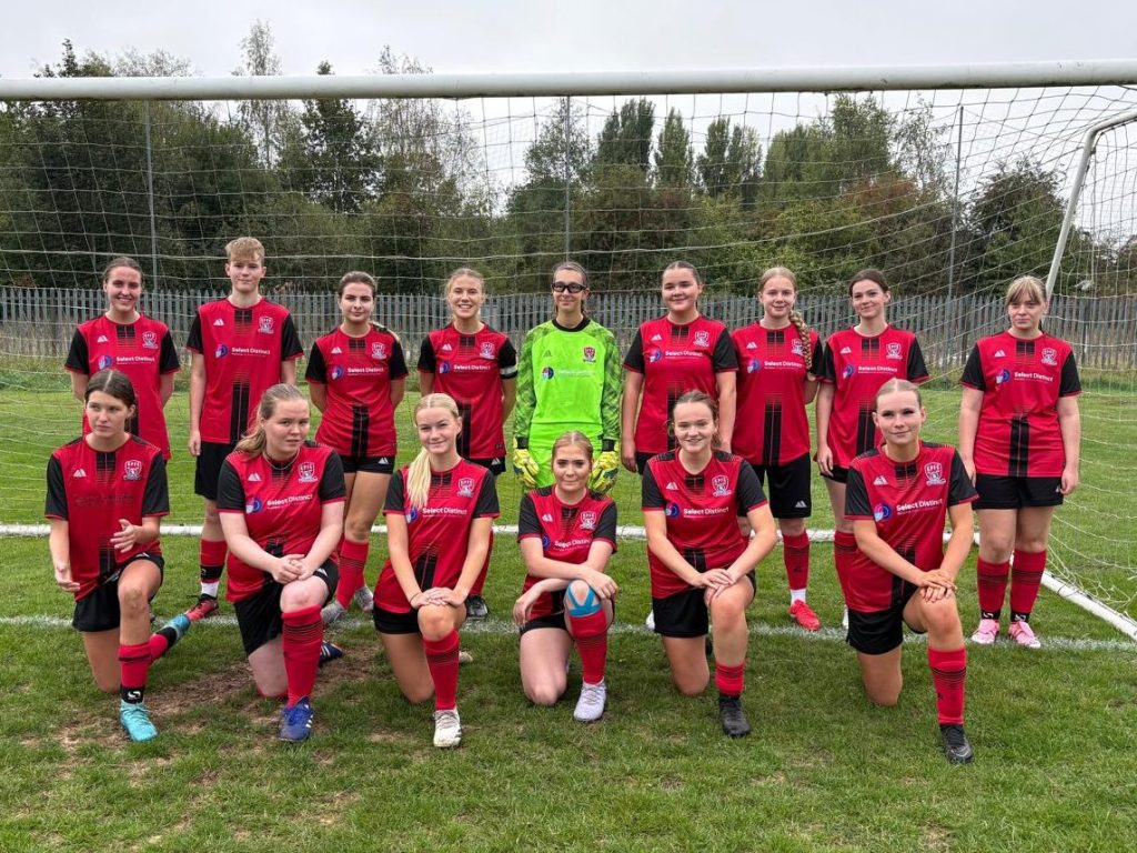 Kiveton Park Under 18s Yellow sponsored by Select Distinct Limited