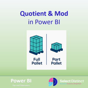 Quotient and Mod in Power BI