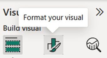 Format your visual in Power BI