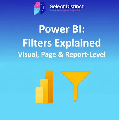 Power BI Filters Explained: Visual, Page & Report Level