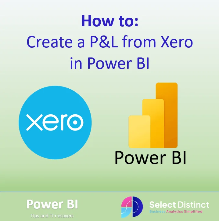 P&L from Xero to Power BI