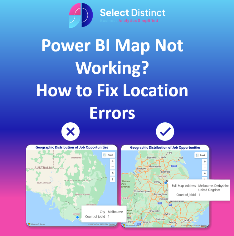 Power BI Map Not Working? How to Fix Location Errors