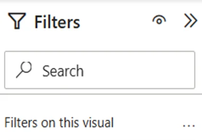 Power BI - Filters on this visual
