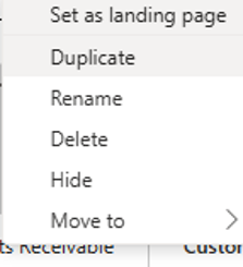 Duplicate dashboard in Power BI