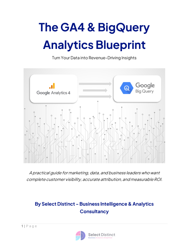 GA4 and BigQuery Blueprint