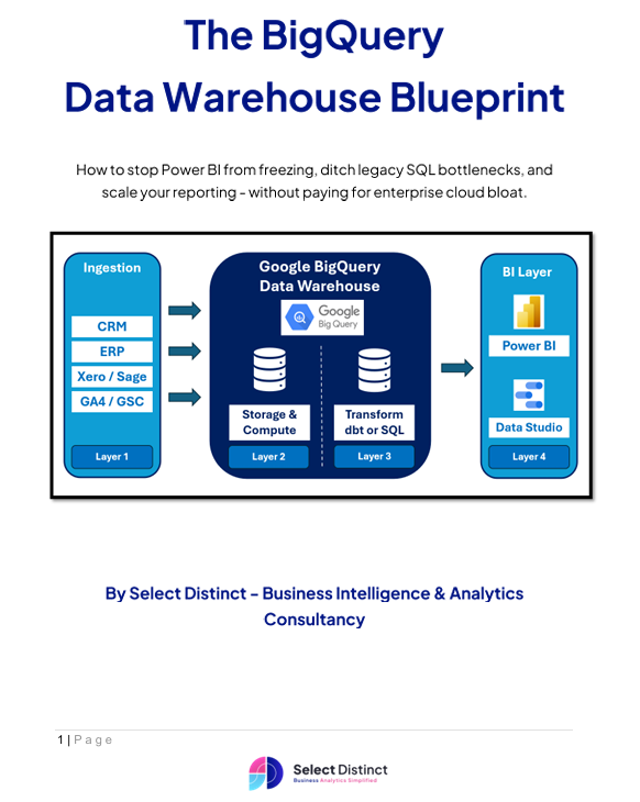 BigQuery Data Warehouse cover image